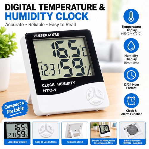 Digital lcd thermometer - digital,