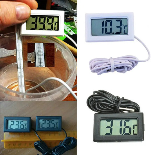 Lcd digital fridge - lcd, thermometer