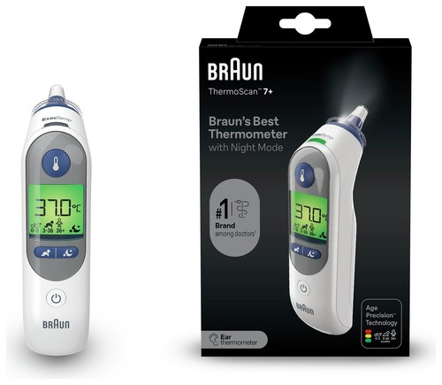 Braun thermoscan ear - braun, 7+