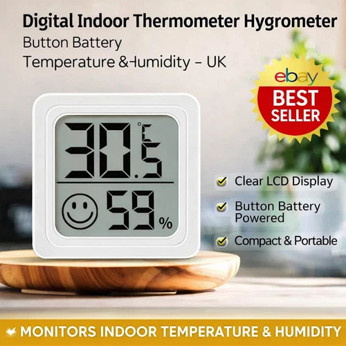Digital indoor thermometer - digital,