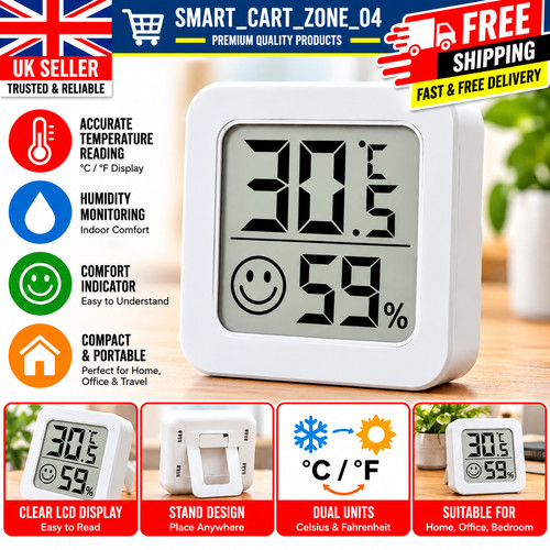 Digital indoor thermometer - digital,