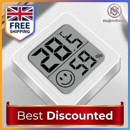 Mini lcd room thermometer - room,