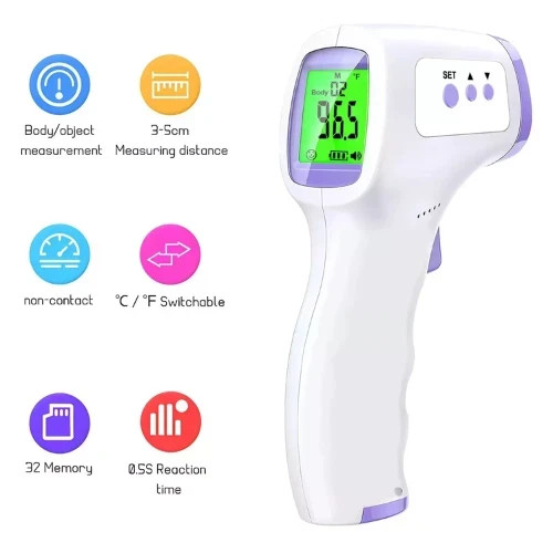 Forehead digital thermometer - forehead,