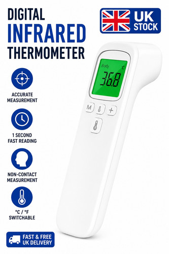 Digital infrared thermometer - digital,