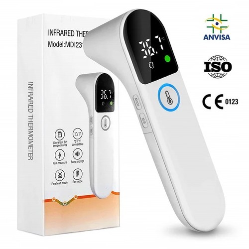Ear and forehead temperature - and,
