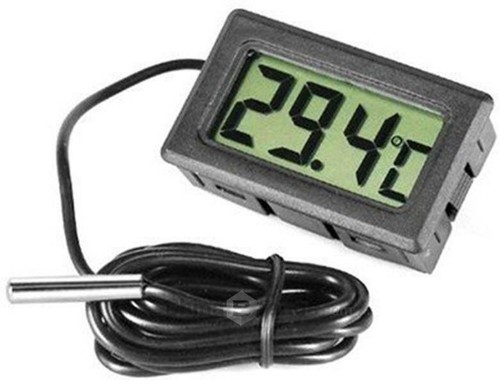 Mini digital thermometer - thermometer, with