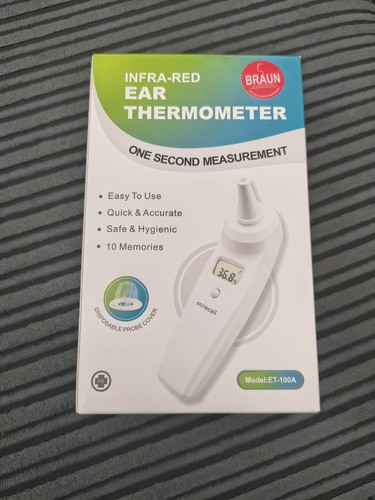 Thermometer infrared ear easy - infrared,