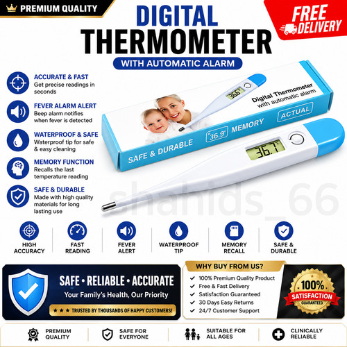 Medical digital thermometer - medical,