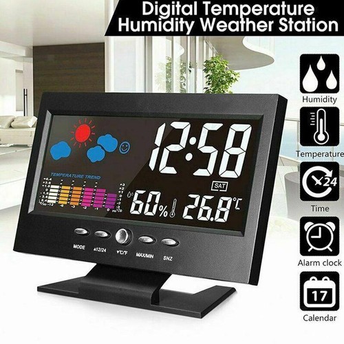 Thermometer lcd color display